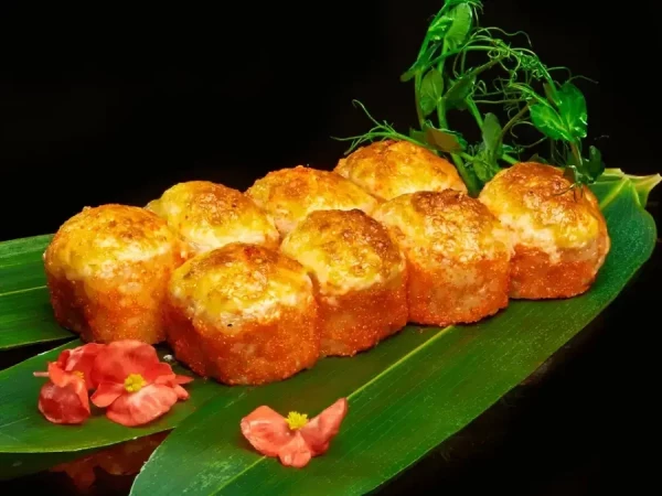 Ролл запеченный креветка 260