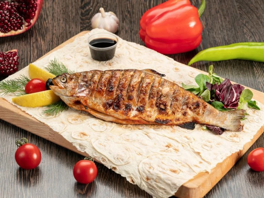 Скумбрия на мангале