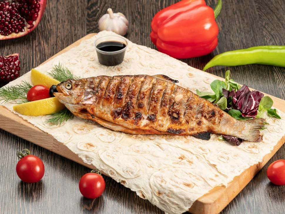 Скумбрия на мангале