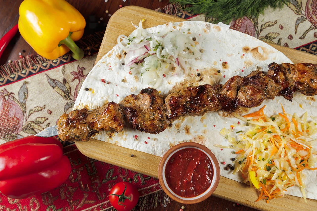 Шашлык из свиной шейки