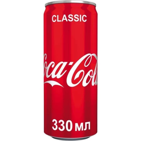 Coca-Cola. Объем 0,33л.