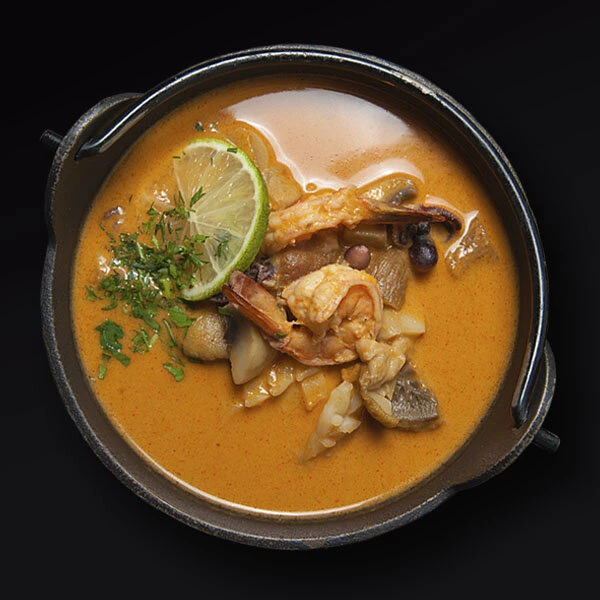 Тайский Суп Том Ям с морепродуктами