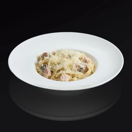 Паста с лососем