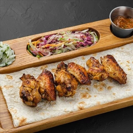 Шашлык из куриных крылышек