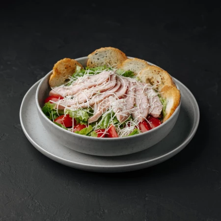 Цезарь с курицей