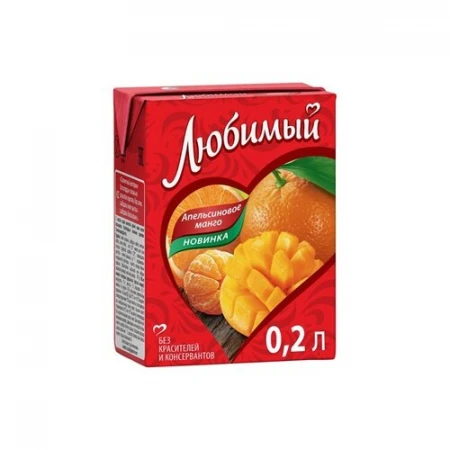 Сок любимый сад 0,2 Тропический микс