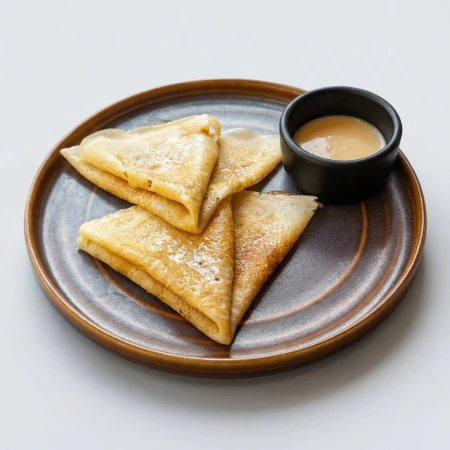 Блины со сгущенным молоком