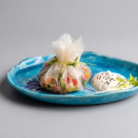 Веган -хинкали 