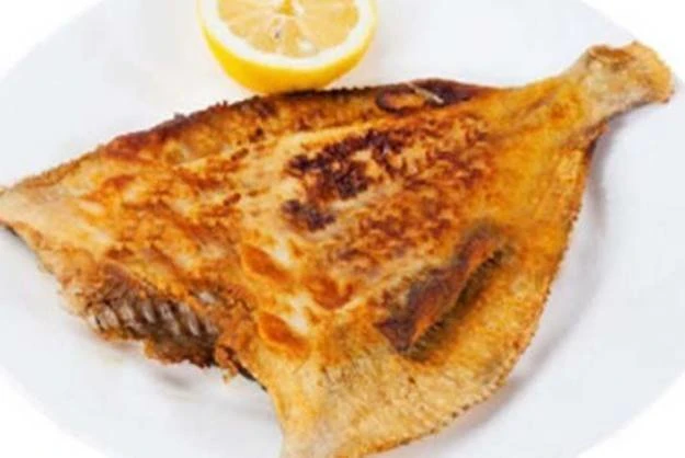 Камбала жареная