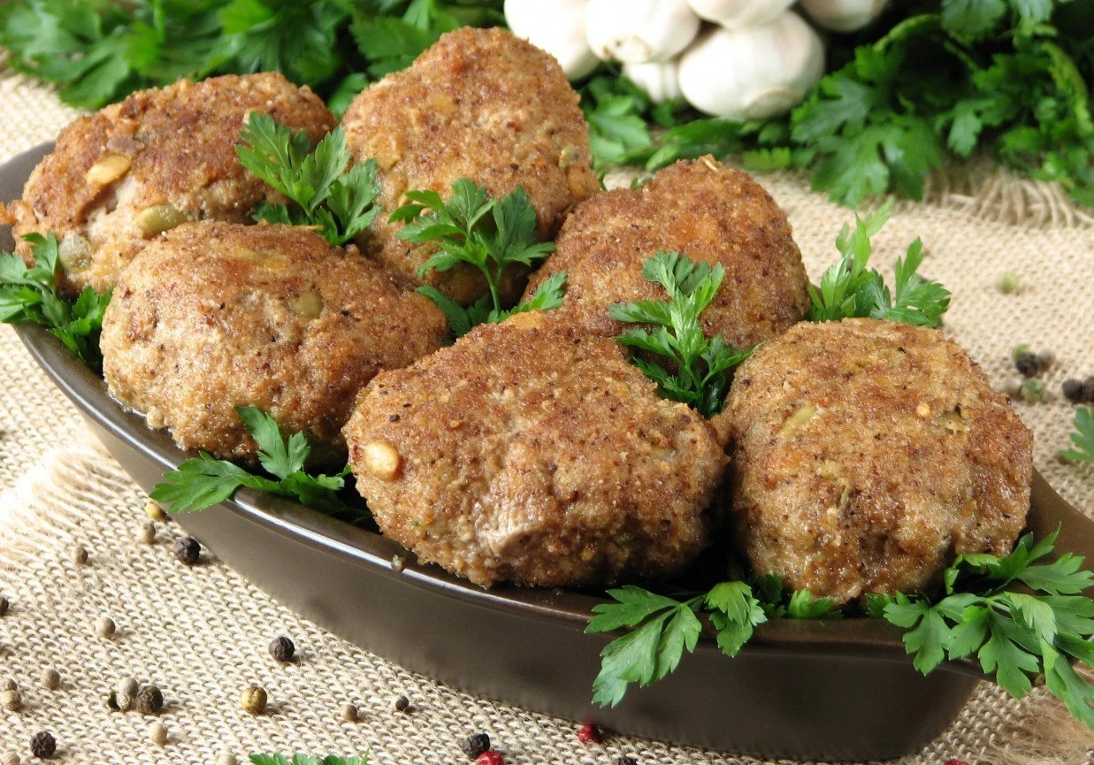 Котлета из свинины и курицы