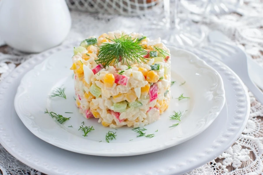 Крабовый салат