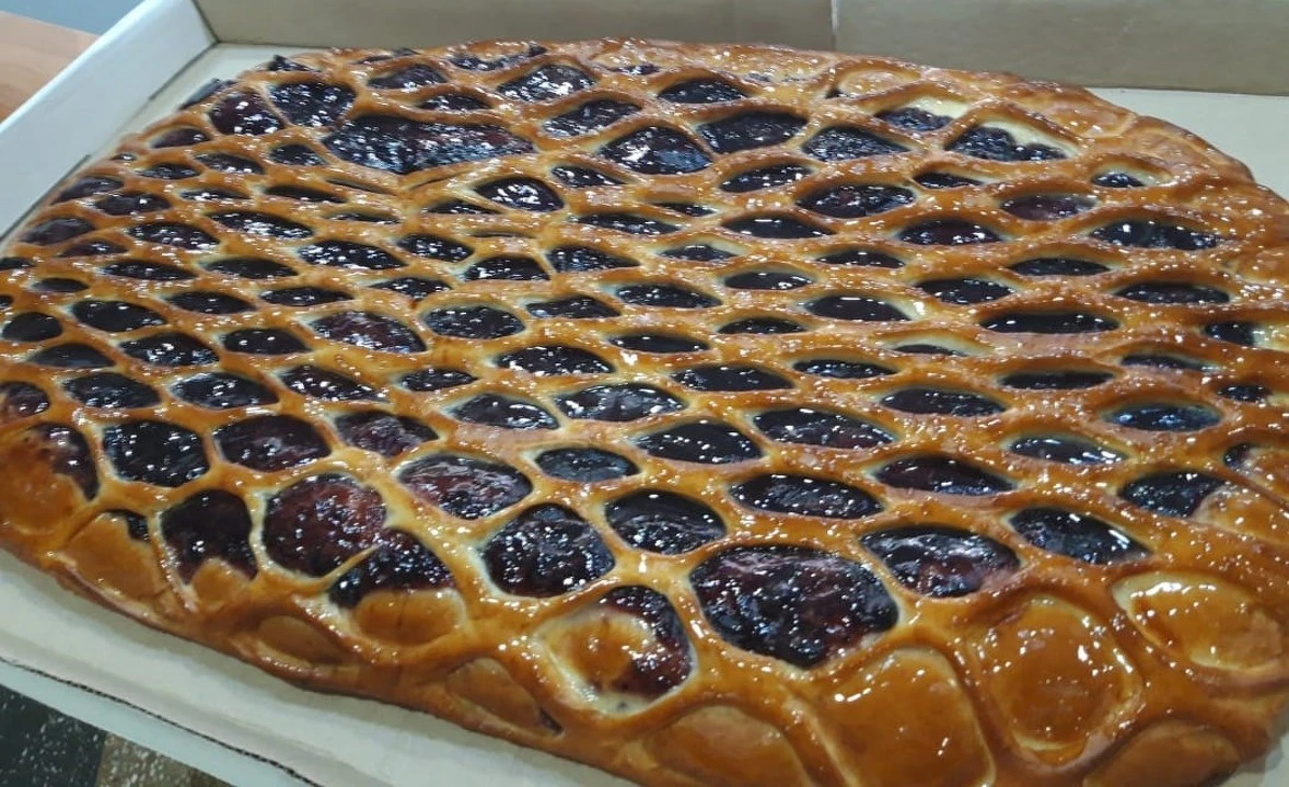 Пирог с конфитюром