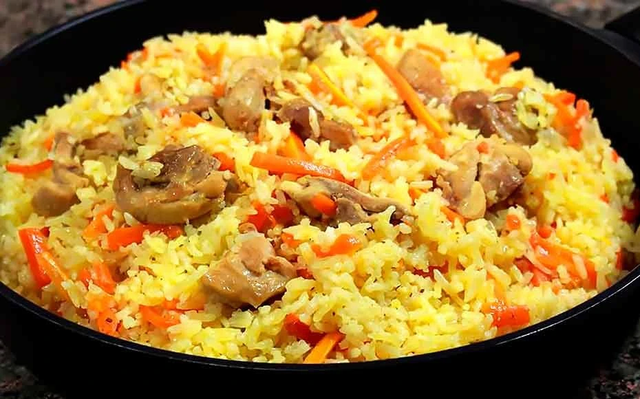 Плов с курицей