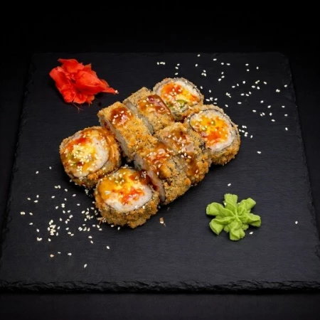 Горячий с лососем