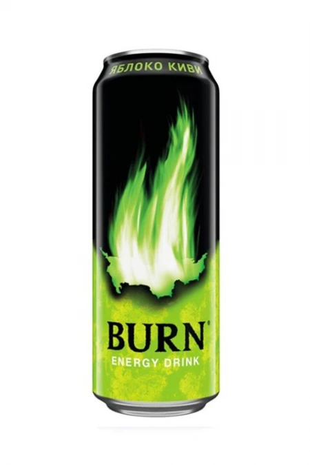Напиток энергетический BURN Яблоко-Киви 0.449 л