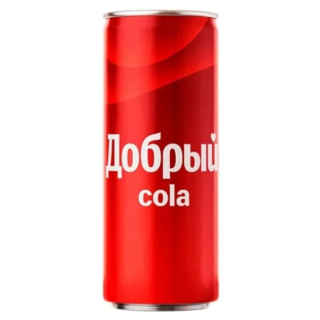 Напиток ДОБРЫЙ "Кола" сильногазированный 330 мл.