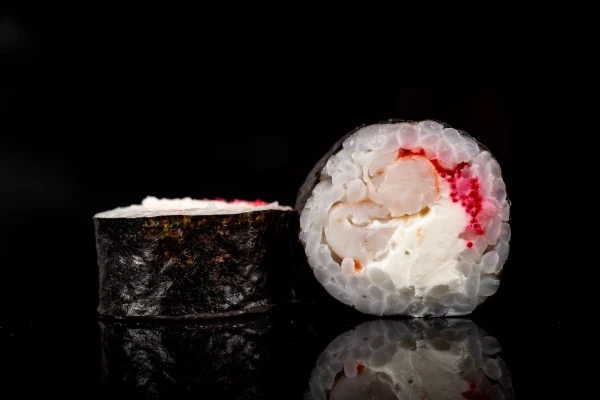 Ролл с сыром и креветкой 8шт.