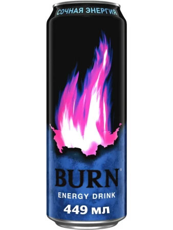 Напиток энергетический BURN Сочная енергия 0.449 л