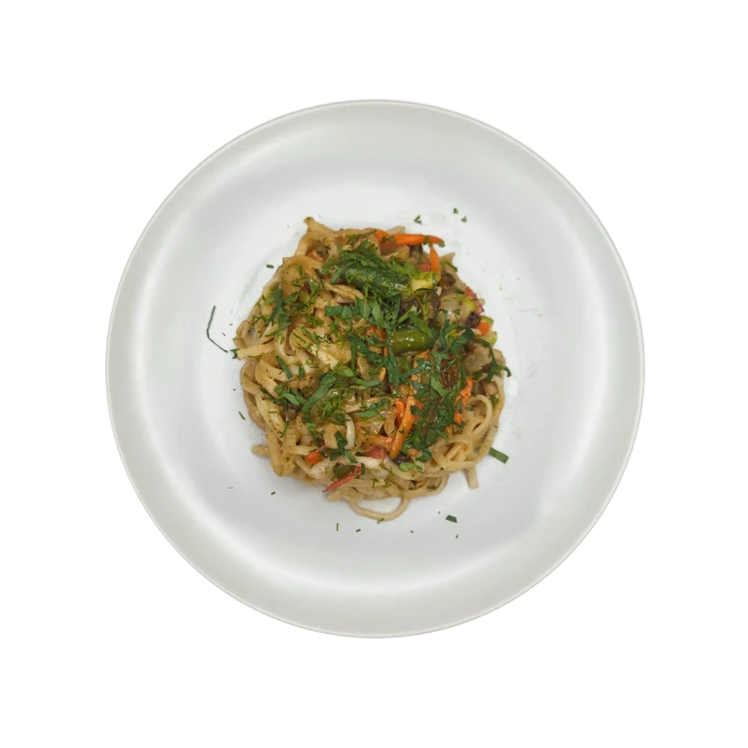 Вок с морепродуктами