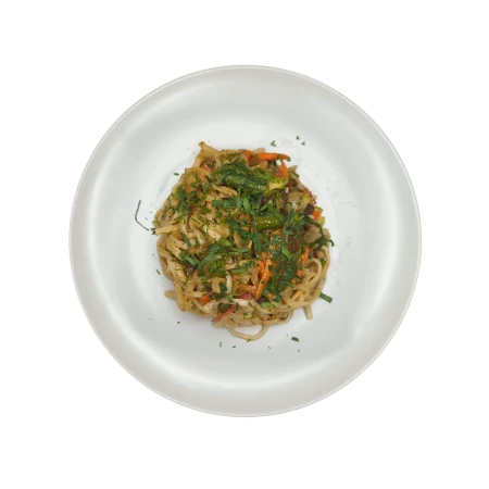 Вок с морепродуктами