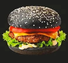 Черный бургер