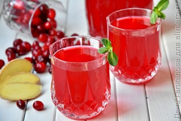 Морс клюквенный 0,5л.