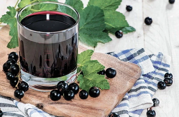 Морс черной смородины 0,5л.