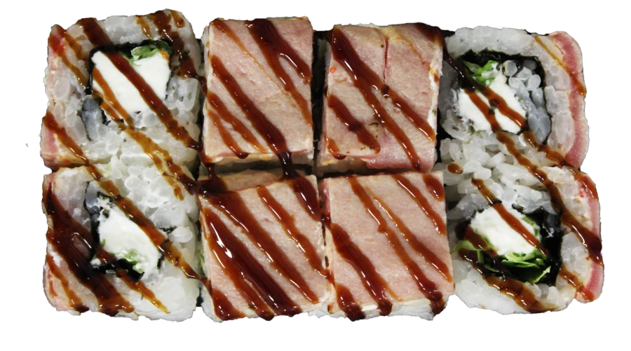 Тёплый ролл  с беконом 