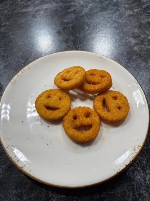 Картофельные смайлы