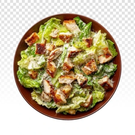 Салат Цезарь с курицей
