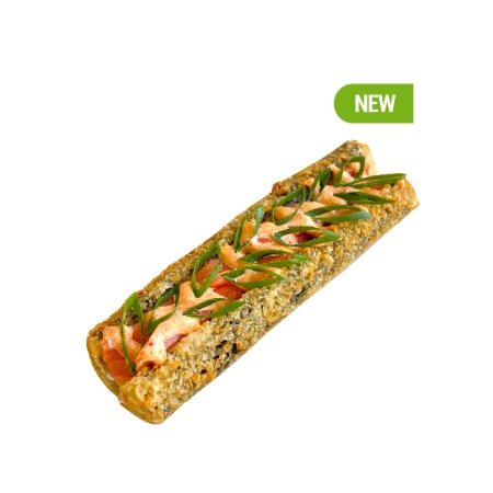 Ролл-дог с лососем