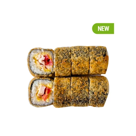 Жареный с сыром чеддер темпура