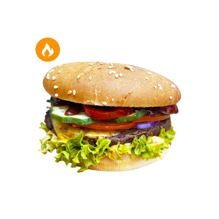 Бро бургер с говяжьей котлетой