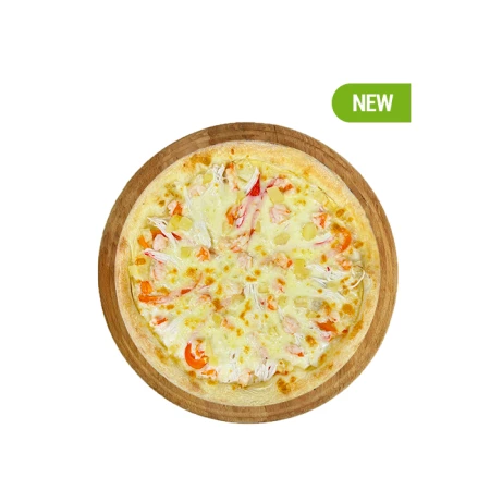 Пицца креветка со сладким чили 31 см
