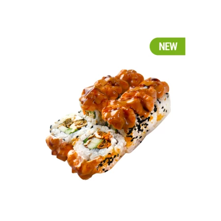 Ролл запеченный с мидиями