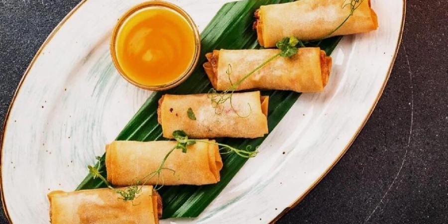 СПРИНГ РОЛЛЫ С МЯСОМ