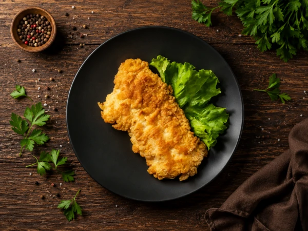 Отбивная куриная в яичном кляре