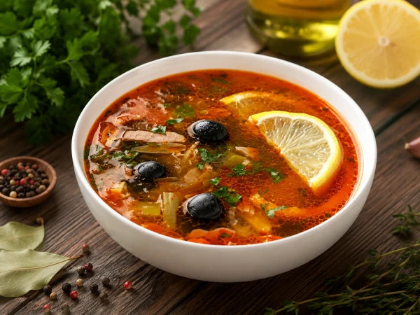Солянка сборная мясная