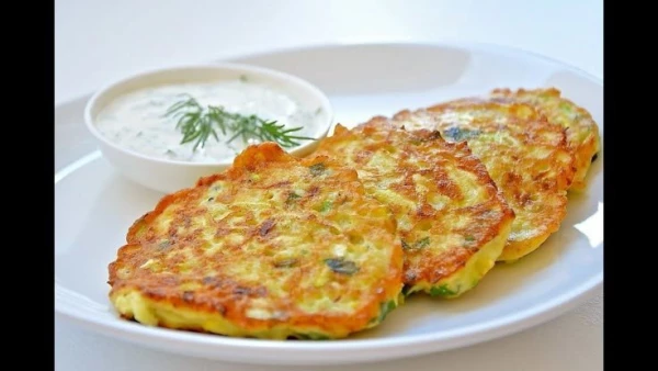 Кабачковые оладьи