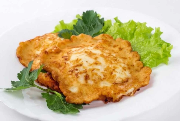 Отбивная куриная в яичном кляре