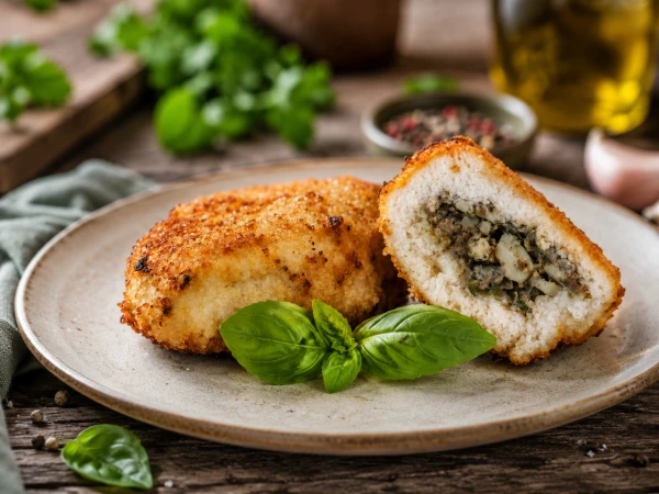 Зраза куриная с грибами
