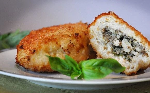 Зраза куриная с грибами