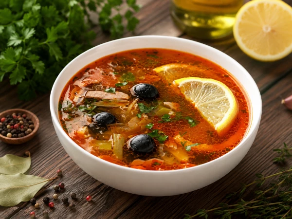 Солянка сборная мясная