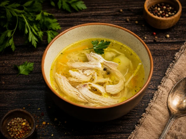 Суп-лапша с курочкой