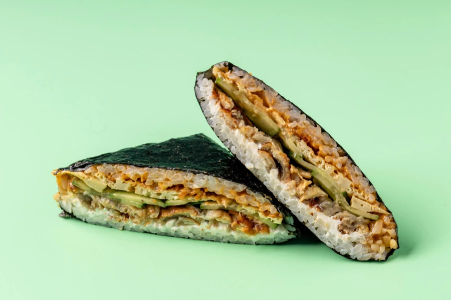 Суши сэндвич с угрем 