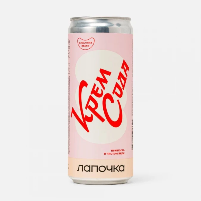 Лапочка Крем Сода 0,33л