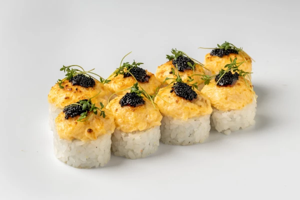 Запеченный с лососем