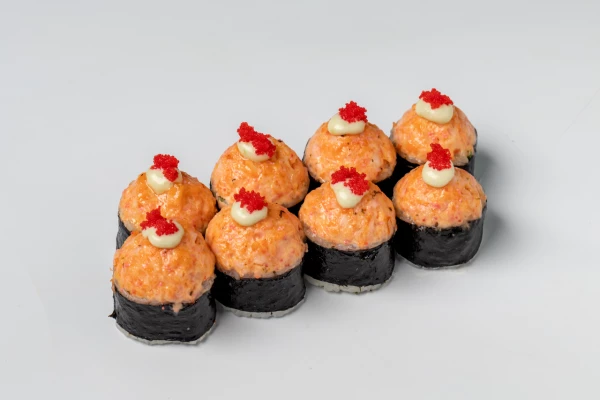 Запеченный с креветкой