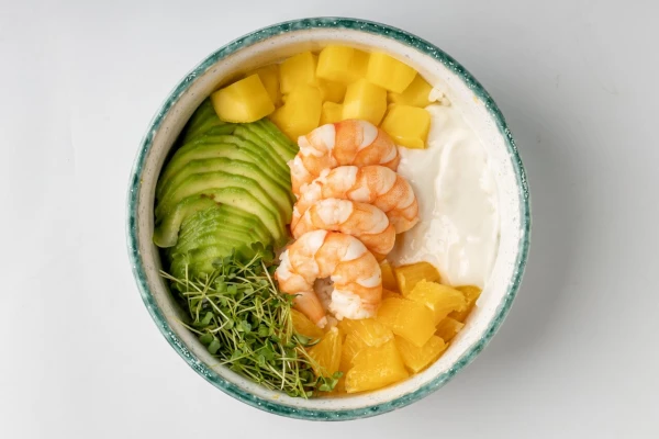 Поке коко шримп