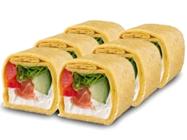 Тортилья с лососем